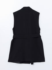 LCW Modest Jacket Collar Women Classic Vest