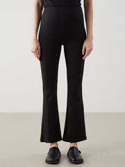 LCW Maternity Belly Paneled Flared Leg Maternity Leggings Pants