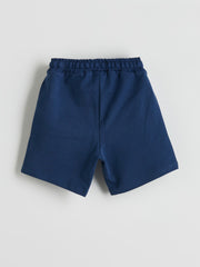 LCW Kids Printed Elastic Waist Boy Shorts