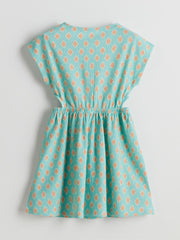 LCW Kids Crew Neck Floral Girl Dress