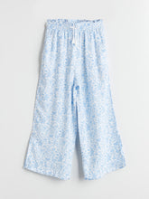 LCW Kids Elastic Waist Floral Girl Capri