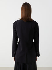 LCW Modest Beige Women Blazer Jacket