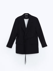 LCW Modest Beige Women Blazer Jacket