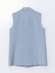 LCW Modest Jacket Collar Women Classic Vest