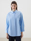 LCW Modest Shiny Stone Poplin Women Shirt Tunic