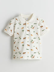 LCW Kids Printed Boy T-Shirt And Shorts 2-Pack