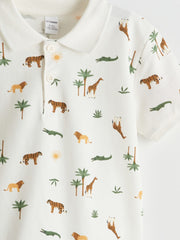 LCW Kids Printed Boy T-Shirt And Shorts 2-Pack