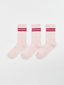 LCW ECO Mixed Striped Women Ankle Socks 3 Pack