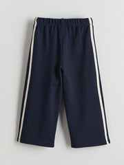 LCW Kids Navy Blue Elastic Waist Girls Tracksuit Bottoms