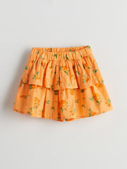 LCW Kids Printed Girls T-Shirt And Tutu Skirt 2-Pack