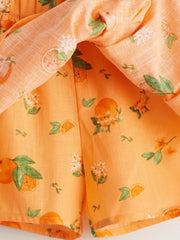 LCW Kids Printed Girls T-Shirt And Tutu Skirt 2-Pack