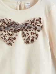 LCW Kids Leopard Patterned Girl Blouse And Skirt 2-Pack