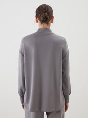 LCW Classic Stand Collar Women T-Shirt