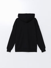 Xside New York Printed Oversize Women Thick Hoodie