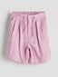 LCW Kids Elastic Waist Pleated Girls Shorts