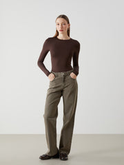 LCW Vision Crew Neck Women Bodysuit