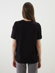LCW Vision Crew Neck Oversize Women T-Shirt