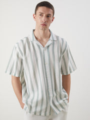 LCW Vision Regular Fit Short Sleeve Men Textured Shirt