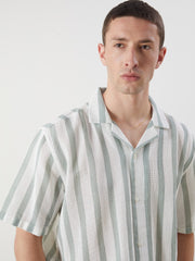 LCW Vision Regular Fit Short Sleeve Men Textured Shirt