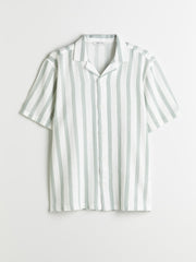 LCW Vision Regular Fit Short Sleeve Men Textured Shirt