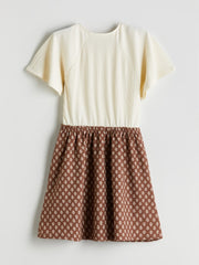 LCW Kids Crew Neck Girl Dress