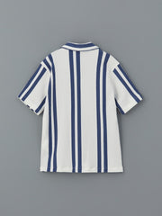 LCW Vision Short Sleeve Striped Boy Shirt