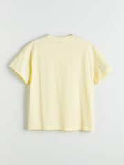 LCW Vision Sari Crew Neck Printed Oversize Women T-Shirt