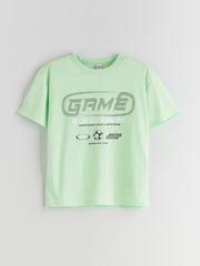 LCW Kids Crew Neck Boys T-Shirt And Shorts