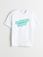 LCW Kids Crew Neck Tokyo Printed BoyS T-Shirt