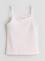 LCW Kids White Square Neck Girls Tank Top 3-Pack