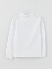 Polo Neck Basic Long Sleeve Boys T-Shirt