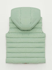 Hooded Girls Puffer Vest