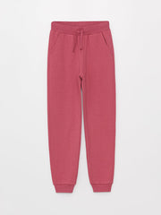 Basic Girls Jogger Sweatpants With Elastic Waist