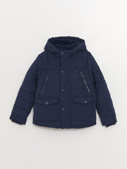 Hooded Boys Puffer Coat