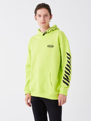 Long Sleeve Printed Men Hoodie