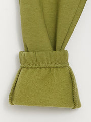 بنطالون بدلة رياضية جوجر أولادي سادة مع خصر مطاطي