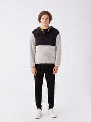 Long Sleeve Plush Men Hoodie