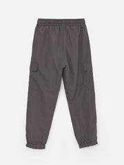 Elastic Waist Fleece Lined Boys Jogger Pants