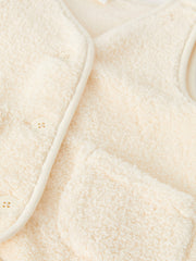 V-Neck Plush Baby Girl Vest