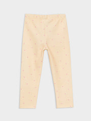 كولون منقوش بناتي بخصر مطاطي 2 قطع