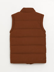 High Collar Boys Vest