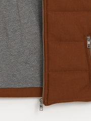 High Collar Boys Vest