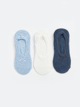 LCW DREAM
Light Blue Melange Women's Plain Ballerina Socks 3-Pack