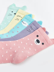 LCW Kids
Light Pink Patterned Girls Socks 5-Pack