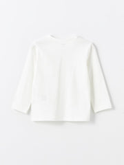 LCW baby
New Black Crew Neck Long Sleeve Basic Baby Boy T-Shirt