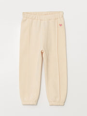 LCW baby
Cream Color Elastic Waist Baby Girl Jogger Sweatpants