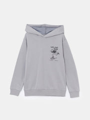 LCW Kids
Gray Hooded Printed Boy Sweatshirt