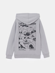 LCW Kids
Gray Hooded Printed Boy Sweatshirt
