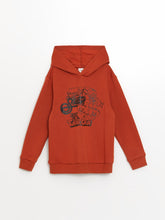 LCW Kids
Gray Hooded Printed Boy Sweatshirt