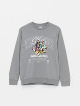 LCW Kids
Gray Crew Neck Printed Long Sleeve Boy T-Shirt